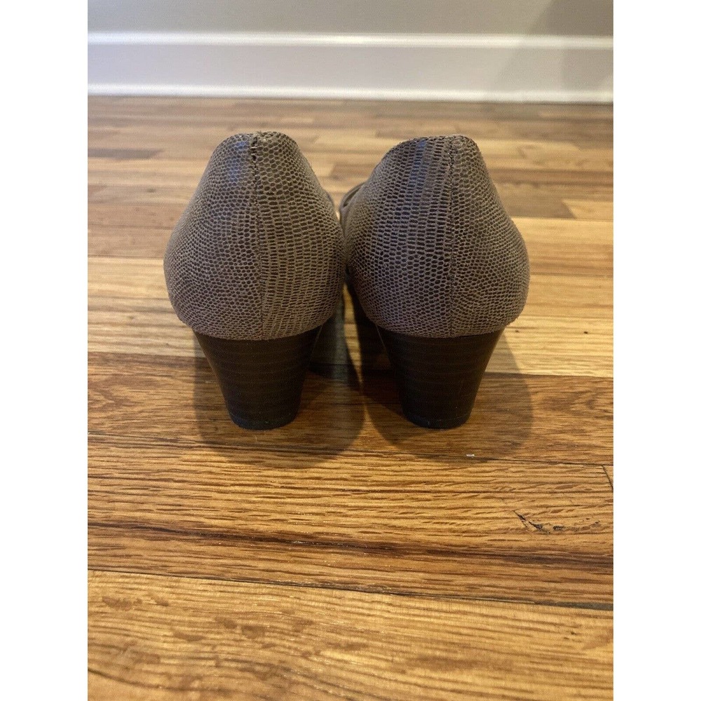 Kim Rogers Olissa Women's Faux Snakeskin Pumps Low Heel 6.5 M - Picture 4 of 7